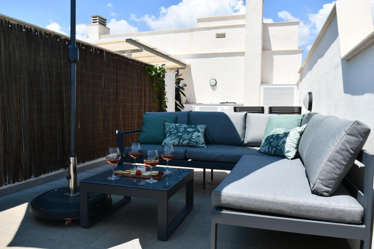 Luxurious Flat & Private Rooftop In Villamartin Orihuela Costa Dehesa de Campoamor  Bagian luar foto